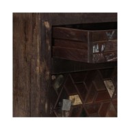 Table de chevet Bois de récupération solide 40 x 30 x 50 cm