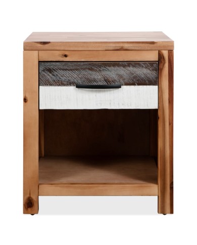 Table de chevet  40 x 30 x 48 cm Bois d'acacia massif