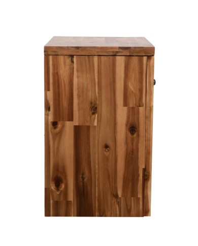 Table de chevet  40 x 30 x 48 cm Bois d'acacia massif