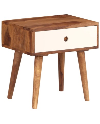 Table de chevet Bois massif de Sesham 45 x 30 x 45 cm