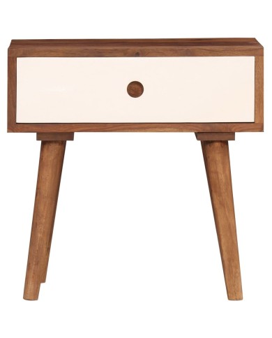 Table de chevet Bois massif de Sesham 45 x 30 x 45 cm