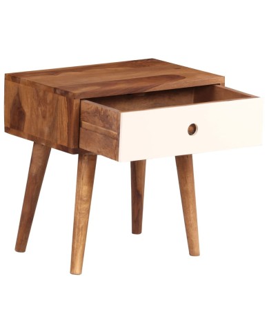 Table de chevet Bois massif de Sesham 45 x 30 x 45 cm