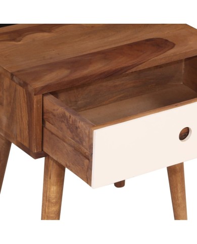 Table de chevet Bois massif de Sesham 45 x 30 x 45 cm