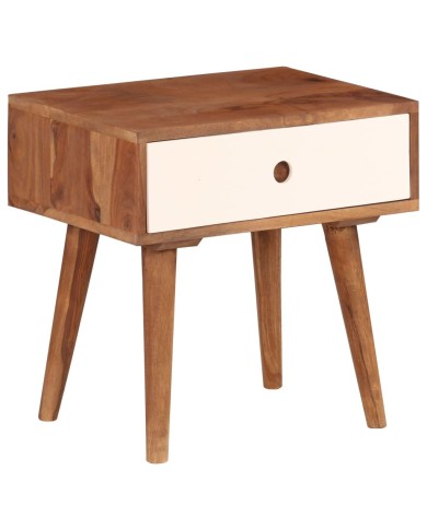 Table de chevet Bois massif de Sesham 45 x 30 x 45 cm
