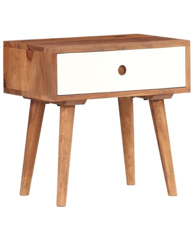 Table de chevet Bois massif de Sesham 45 x 30 x 45 cm