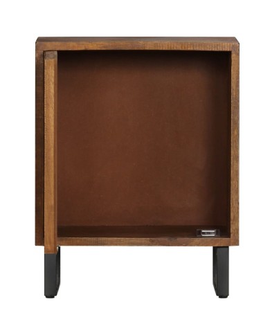 Table de chevet  40x30x50 cm Bois de manguier massif