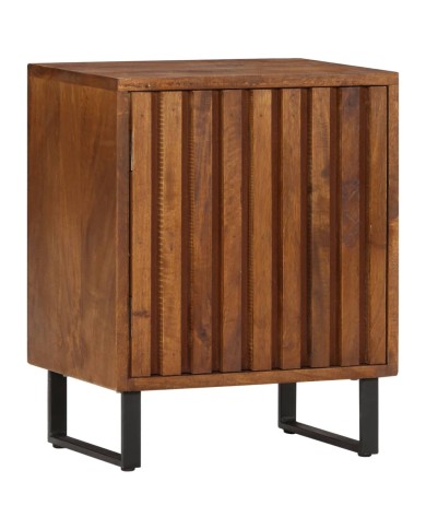 Table de chevet  40x30x50 cm Bois de manguier massif