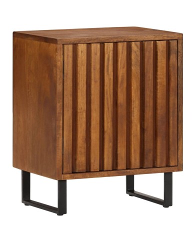 Table de chevet  40x30x50 cm Bois de manguier massif