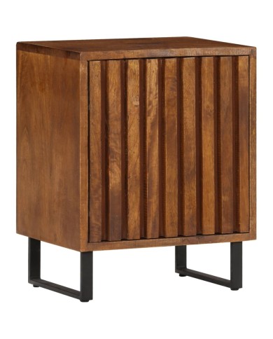 Table de chevet  40x30x50 cm Bois de manguier massif