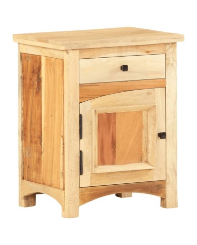 Table de chevet 40 x 30 x 50 cm Bois de récupération massif