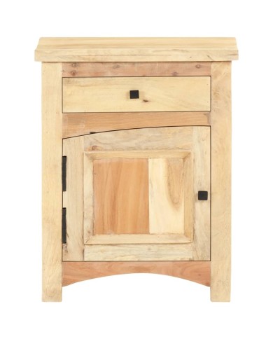 Table de chevet 40 x 30 x 50 cm Bois de récupération massif