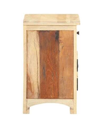 Table de chevet 40 x 30 x 50 cm Bois de récupération massif