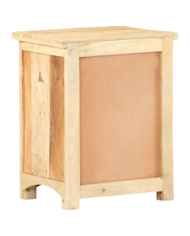 Table de chevet 40 x 30 x 50 cm Bois de récupération massif