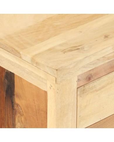 Table de chevet 40 x 30 x 50 cm Bois de récupération massif
