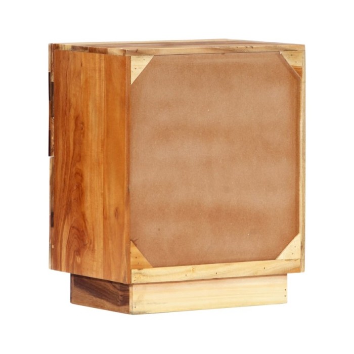 Table de chevet 40 x 30 x 50 cm Bois de récupération massif