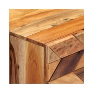 Table de chevet 40 x 30 x 50 cm Bois de récupération massif