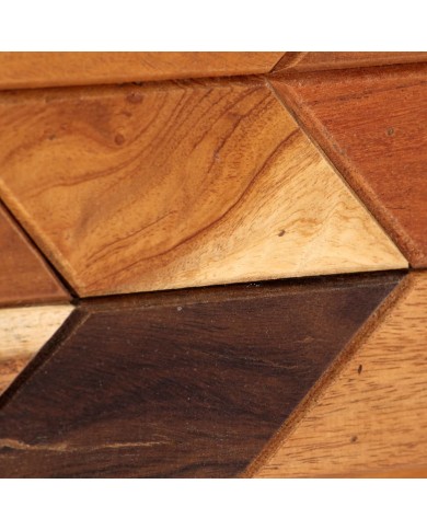 Table de chevet 40 x 30 x 50 cm Bois de récupération massif