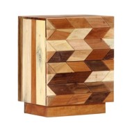 Table de chevet 40 x 30 x 50 cm Bois de récupération massif