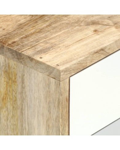 Table de chevet 47x35x59 cm Bois de manguier massif