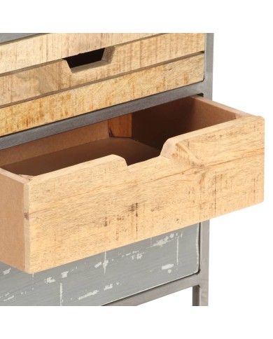 Table de chevet 40 x 30 x 50 cm Bois de manguier massif