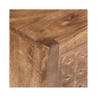 Table de chevet 40 x 30 x 50 cm Bois de manguier massif