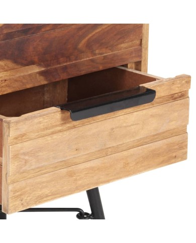 Table de chevet 40 x 30 x 50 cm Bois massif