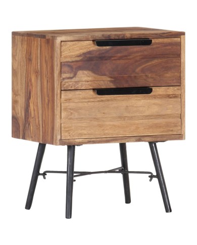 Table de chevet 40 x 30 x 50 cm Bois massif