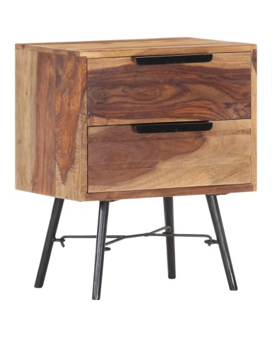 Table de chevet 40 x 30 x 50 cm Bois massif