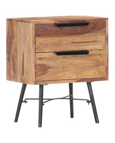 Table de chevet 40 x 30 x 50 cm Bois massif