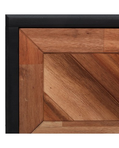 Table de chevet 40x30x53 cm Bois d'acacia solide et MDF