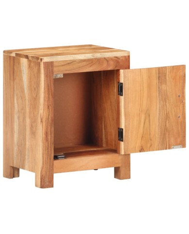 Table de chevet 40x30x50 cm Bois d'acacia massif
