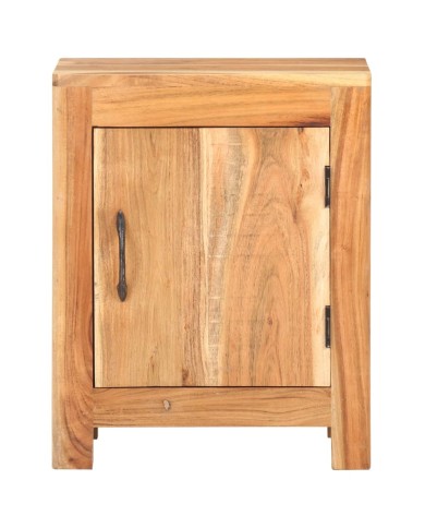 Table de chevet 40x30x50 cm Bois d'acacia massif