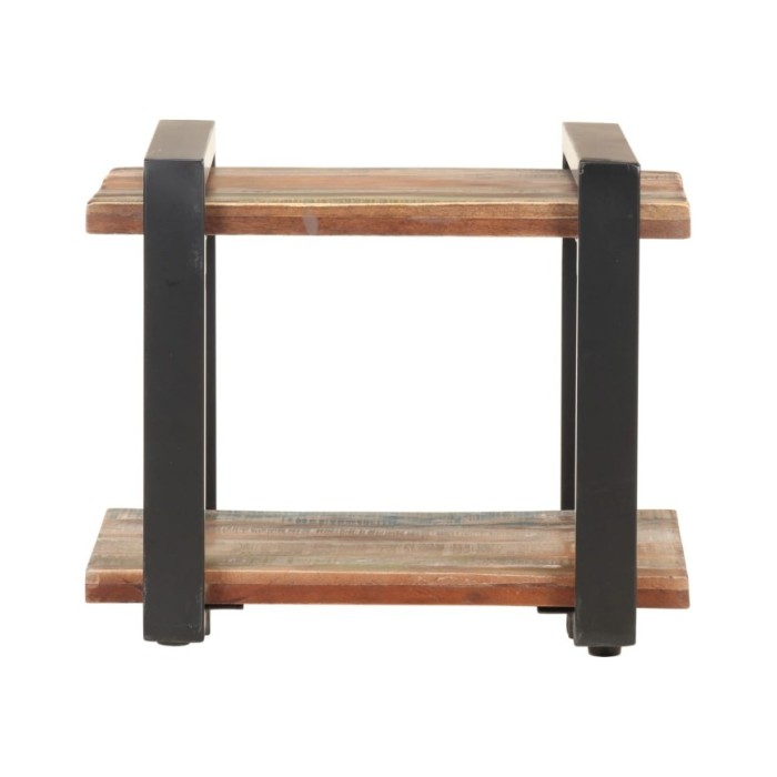 Table de chevet 50x40x40 cm Bois de récupération massif