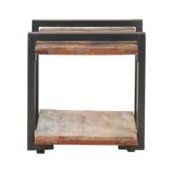 Table de chevet 50x40x40 cm Bois de récupération massif