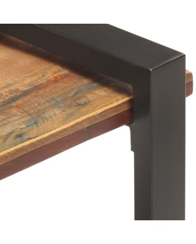 Table de chevet 50x40x40 cm Bois de récupération massif