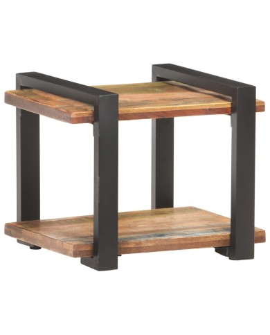 Table de chevet 50x40x40 cm Bois de récupération massif