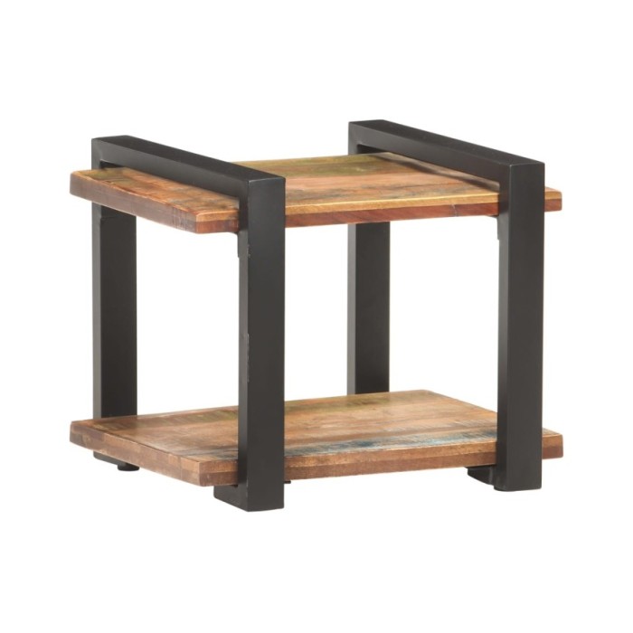 Table de chevet 50x40x40 cm Bois de récupération massif