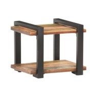 Table de chevet 50x40x40 cm Bois de récupération massif