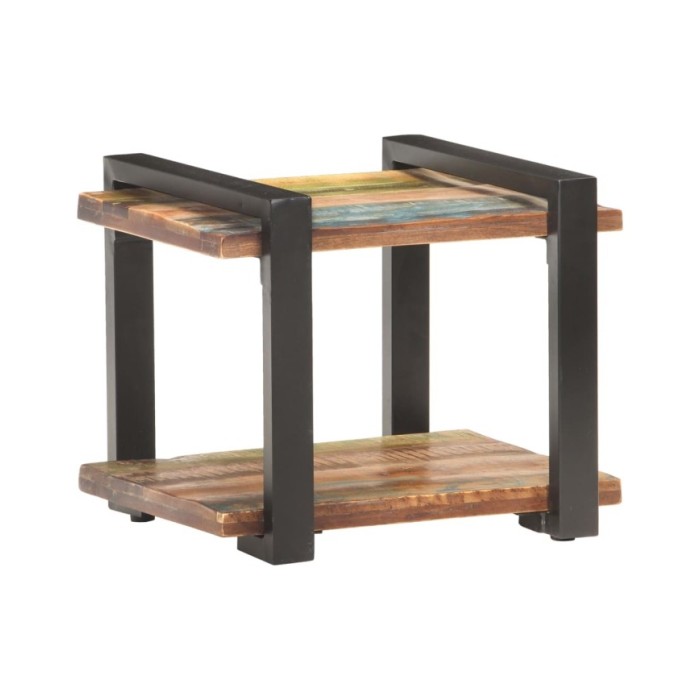 Table de chevet 50x40x40 cm Bois de récupération massif