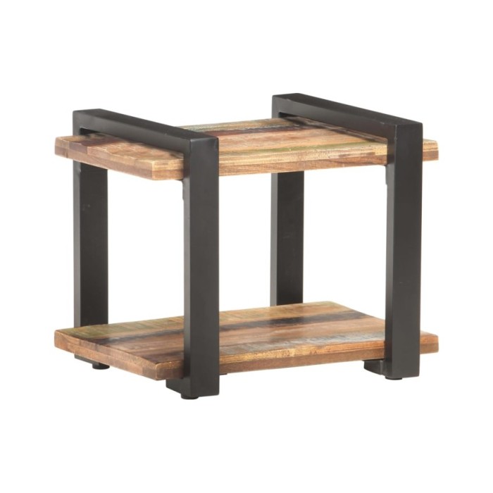 Table de chevet 50x40x40 cm Bois de récupération massif