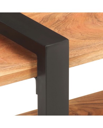 Table de chevet 50x40x40 cm Bois d'acacia massif