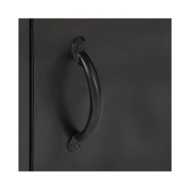 Table de chevet 40x30x52 cm Bois de manguier brut