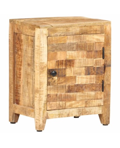 Table de chevet 30x40x50 cm Bois de manguier massif