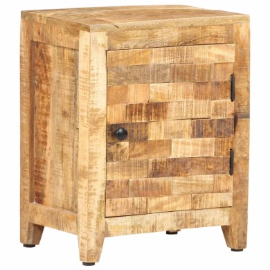 Table de chevet 30x40x50 cm Bois de manguier massif