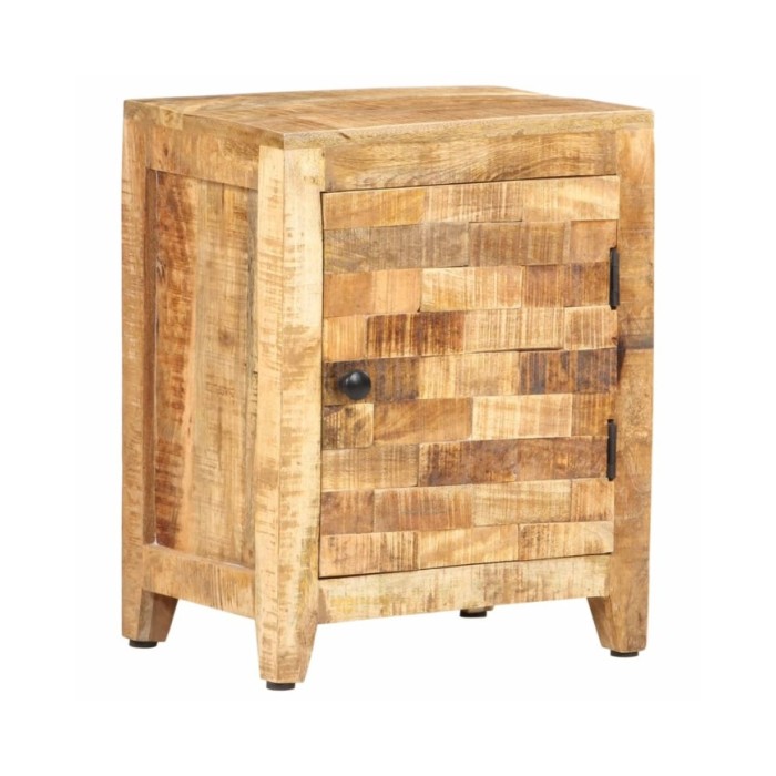 Table de chevet 30x40x50 cm Bois de manguier massif
