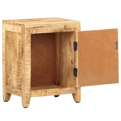 Table de chevet 30x40x50 cm Bois de manguier massif