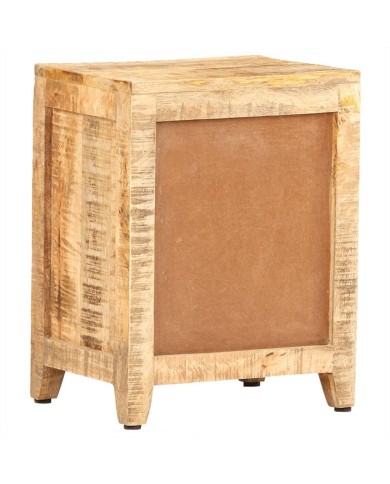 Table de chevet 30x40x50 cm Bois de manguier massif