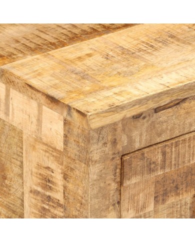 Table de chevet 30x40x50 cm Bois de manguier massif