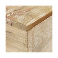 Table de chevet 40x30x50 cm Bois de manguier massif 