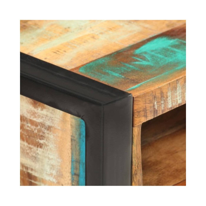 Table de chevet 40x35x55 cm Bois de récupération massif